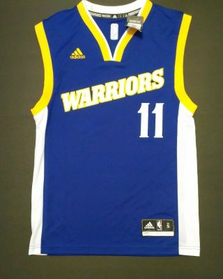 Klay Thompson Golden State Warriors Adidas Youth Jersey Size Small Blue
