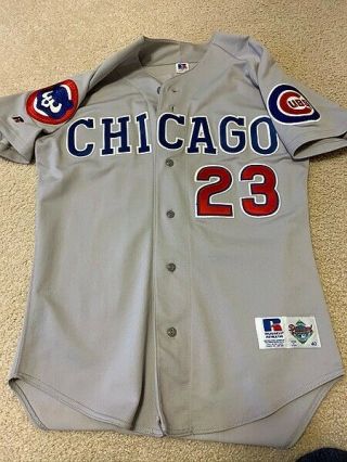 Chicago Cubs Ryne Sandberg 1991 Authentic Road Jersey - Size 40