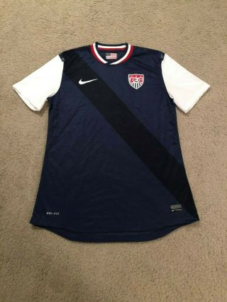 Us Mens National Soccer Team Adult L Nike Player Issue Football Jersey Usa Usmnt