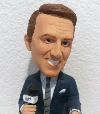 Vin Scully Bobblehead Los Angeles Dodgers SGA 2012 Hall Of Fame Broadcaster HOF 2