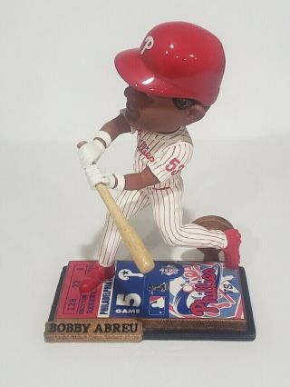 Bobby Abreu 2003 Forever Collectibles Legends Of The Diamond Bobblehead Phillies