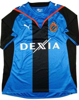 Puma Club Brugge Kv 2009/10 L Home Soccer Jersey Football Shirt Maillot Belgium
