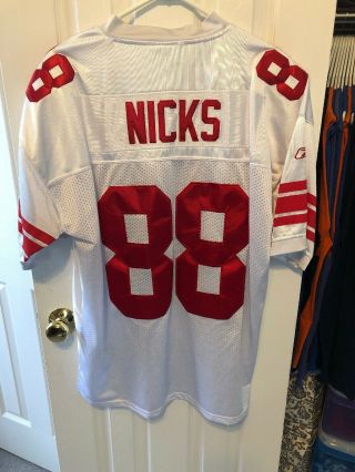 Hakeem Nicks York Giants Bowl Jersey Size 50