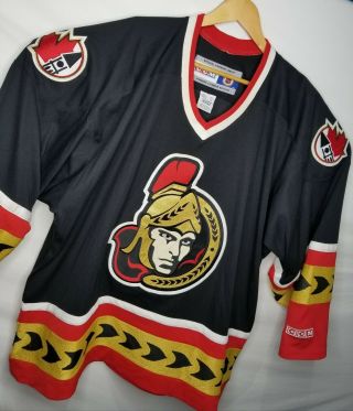 Ottawa Senators Ccm Mens Nhl Hockey Jersey Size Xxl Canada Stitched Sewn