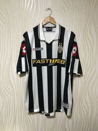 Juventus 2001 2002 Home Football Soccer Shirt Jersey Calcio Magila Lotto