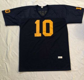 Tom Brady 10 Michigan Wolverines Stitch College Football Jersey Men 2xl