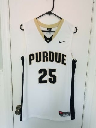 Purdue University Boilermakers Nike Swingman Basketball Jersey 25 Authentic