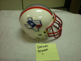 Bike Dallas Texans Arena Football Mini Helmet (2) - - No Box