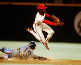 Ozzie Smith 1982 World Series Classic St.  Louis Cardinals Premium Poster Print
