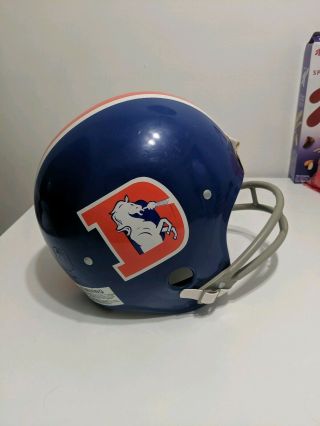 Vintage Denver Broncos Helmet Rawlings Nfl Medium