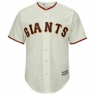 Madison Bumgarner San Francisco Giants Majestic Cool Base Player Jersey - Cream