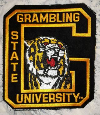 Grambling State University Large Embroidered Cloth Patch