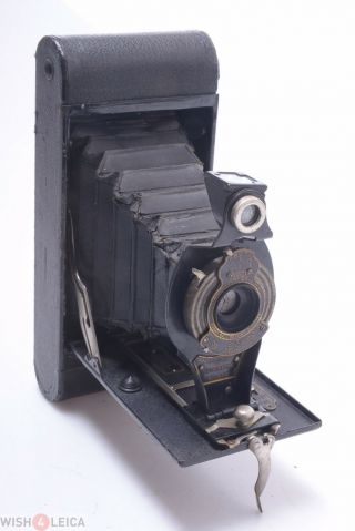 Kodak Folding No.  2a Autographic Brownie 6.  5x11cm Camera Roll Film 