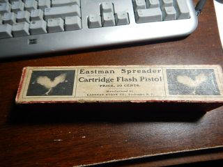 1901 Eastman Kodak Wood Metal Speader Cartridge Flash Pistol Old Estate
