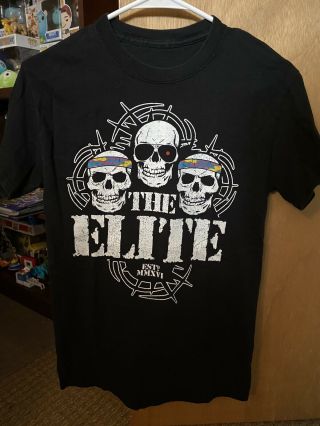 Aew All Elite Wrestling Njpw The Elite Kenny Omega Young Bucks Shirt Size Small