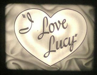 16mm Film Tv Show: I Love Lucy - " Men Are Messy "