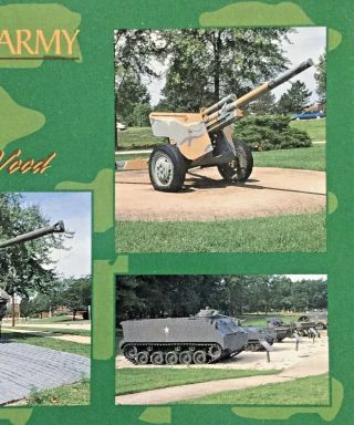 Vintage Early 1980 ' s US Army Fort Leonard Wood Mo Postcard 3