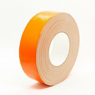 6 Rolls Fluorescent Orange 2 " X 60yds Industrial Duct Tape Made In Usa