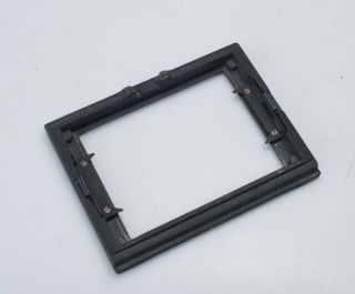 Graflex 3 1/4 X 4 1/4 Ground Glass Back Frame Exc