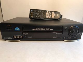 Jvc Model Hr - Vp673u Vhs Vcr Video Cassette Recorder Player Pro - Cision 19u 4head