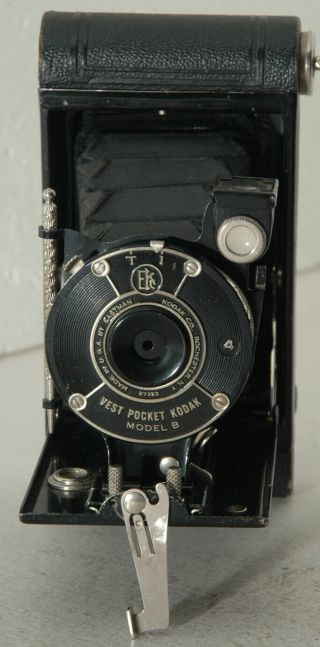 Kodak Vest Pocket Model B Folding Camera,  W Autographic Feature,  Made Circa 1930