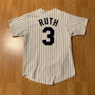 Majestic Cooperstown Babe Ruth York Yankees Jersey Size Men’s Medium