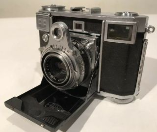 Zeiss Ikon Contessa Folding Camera 45mm 2.  8 Opton Tessar Lens Germany