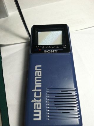 Sony Watchman Tv Model Fd - 10a