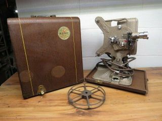 Vintage Keystone 16 Mm Model A - 82 Projector With Case