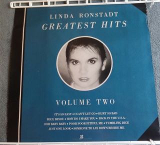 Vintage Linda Ronstadt Greatest Hits Volume 2 Promo Poster