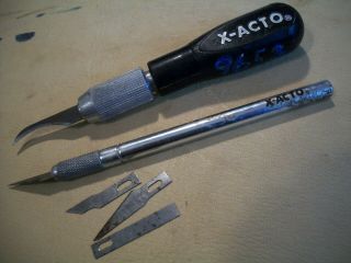 Vintage X - Acto Tool Set With Blades