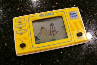 Radio Shack Volcano Lcd Vintage Electronic Handheld Video Game Watch ✨tested✨