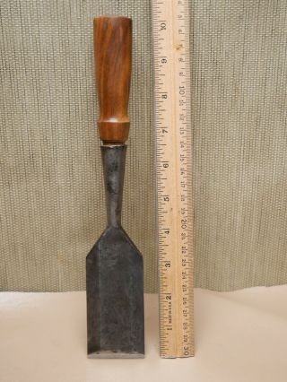 Old Wood Tools Vintage Sheldon 1¾ " Bevel Edge Wood Chisel