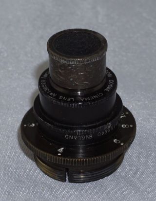 Taylor Hobson Cooke Cinema Lens 1 Inch f3.  5 for B&H Filmo 16mm Movie Camera 2