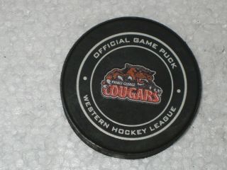 Prince George Cougars Official Game Puck Whl 2017 - 2018