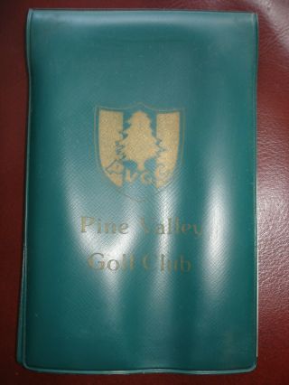 Scarce Vintage Member Only Pine Valley Golf Club Yardage Booklet