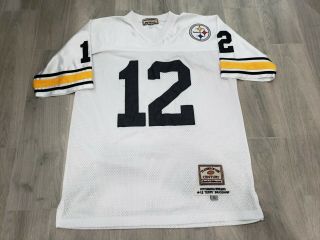 Nfl Pittsburgh Steelers Terry Bradshaw 12 Throwback Jersey Mens 52 Xl Sewn