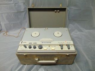 Vintage Lafayette Stereo Tape Recorder Rk - 155 117 V 60 Japan Reel To Reel