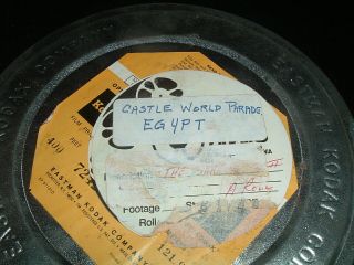 LQQK 6 vintage 1940s,  16mm castle films,  WORLD PARADE,  EGYPT,  SPORTS PARADE 2