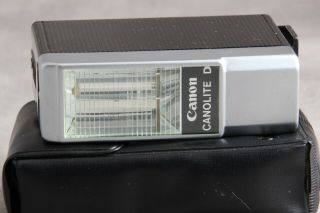 Canon Canolite D,  Dedicated Flash For Canonette Ql - 17