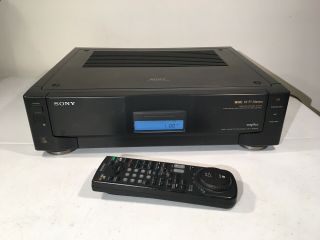 Sony Svhs S Vhs Vcr Slv - R1000 - Powers On /as Is/read Please