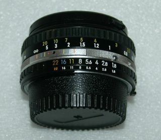 Nikon Series E 50mm F/1.  8 Lens