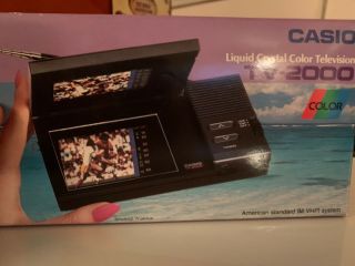 Casio Pocket Color Television Tv - 2000 Japan