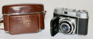 Kodak Retina Iic 35mm Rangefinder Camera With Case & Instructions