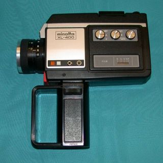 Minolta Xl - 400,  8,  Movie Camera