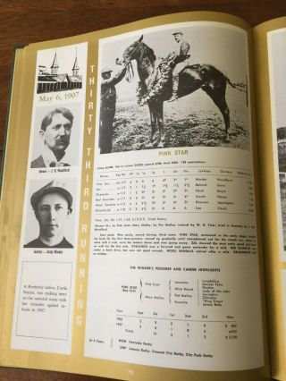 Churchill Downs 100th Kentucky Derby First Centennial 1875 - 1974 Hardbound Book 3