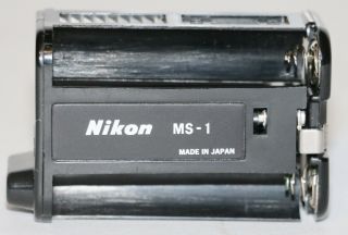Nikon Ms - 1 Aa Battery Holder For Nikon F2 Md1 & 2 Motor Drive Mb - 1 Battery Pack