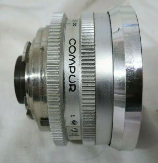 Schneider - Kreuznach Retina=xenon 50mm F/1.  9 Lens For Kodak Retina Reflex Iv