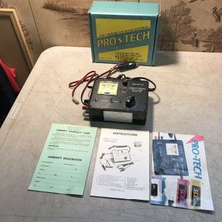 Vintage Protech (702) Charger With Box/instructions