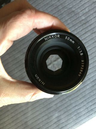 Nikon Nikkor Ai 50mm F1.  8